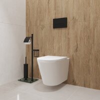 Lauter Longer 2110822 + GROHE Rapid SL 39504000 с кнопкой (круглая, хром) Image #10