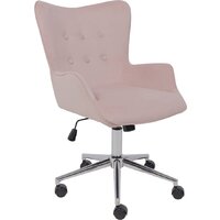 AksHome Bella Chrome Velluto 37 (велюр/пыльная роза)