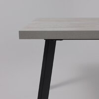 Listvig Hagen 140 раздвижной 140-180x85 (цемент/черный) Image #14