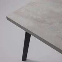 Listvig Hagen 140 раздвижной 140-180x85 (цемент/черный) Image #11