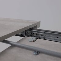 Listvig Hagen 140 раздвижной 140-180x85 (цемент/черный) Image #10