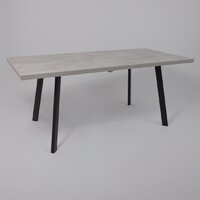 Listvig Hagen 140 раздвижной 140-180x85 (цемент/черный) Image #8