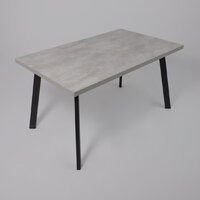 Listvig Hagen 140 раздвижной 140-180x85 (цемент/черный) Image #9