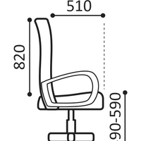 Brabix GT Master GM-110 (черный/желтый) Image #16