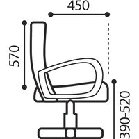 Brabix Prestige Ergo MG-311 (ткань, бежевый) Image #9