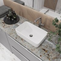 Lauter 21674A + клапан 21190W + сифон 21635W (белый матовый) Image #10