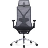 SitZone E-YR-001A-P1-BK (сетка/ткань, черный) Image #2