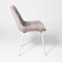 Алвест AV 405 (бежевый бархат Confetti smoke/белый) Image #4