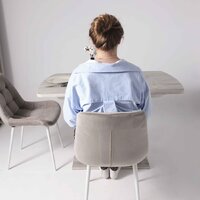 Алвест AV 405 (бежевый бархат Confetti smoke/белый) Image #2