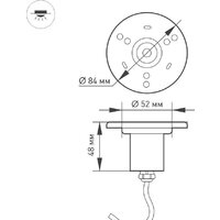 Arlight KT-AQUA-R85-7W Warm3000 024938 Image #5