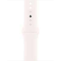 Apple Watch Series 10 42 мм (алюминиевый корпус, розовое золото/легкие румяна, спортивный силиконовый ремешок S/M) Image #3