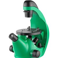 Микромед Эврика 40х-320х инвертированный (лайм) 26397