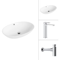 Lauter 21709 + Cascade 21СК0655C с сифоном 21635CH (хром)