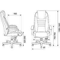 Бюрократ T-9923WALNUT (черный) Image #14