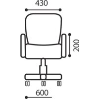 Brabix Prestige Ergo MG-311 (кожзам, черный) Image #7