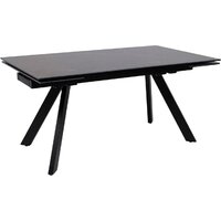 Аврора Монако 1600/2240x900 (камень черный Greys Black/черный матовый)