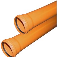 Valfex Труба для наружной канализации 110x3.4x2000 мм 301100200 (2 м)