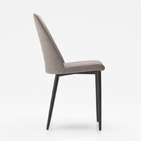 Табурет Софт (бренди 04 кант черный/каркас черный) Image #3