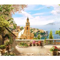 ФабрикаФресок Фреска античная солнечная 673270 (300x270)