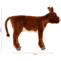Hansa Сreation Бык теленок коричневый 3456 (34 см) Image #3