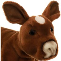 Hansa Сreation Бык теленок коричневый 3456 (34 см) Image #11