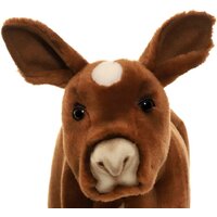 Hansa Сreation Бык теленок коричневый 3456 (34 см) Image #12