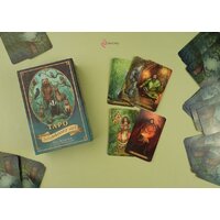 Эксмо. Таро Зачарованного леса (78 карт и руководство по работе с колодой в подарочном оформлении) (Везерстоун Лунаэ) Image #12