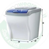 Bama Pattumiera Poker 1 Pz (синий) Image #4