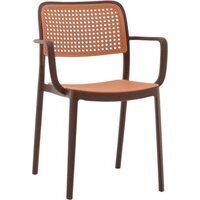 Stool Group Yona с подлокотниками PP-297 (коричневый)