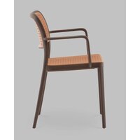 Stool Group Yona с подлокотниками PP-297 (коричневый) Image #5