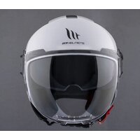 MT Helmets Viale SV Solid A0 (XS, белый перламутр) Image #5