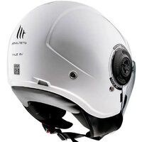 MT Helmets Viale SV Solid A0 (XS, белый перламутр) Image #3