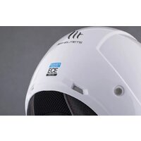 MT Helmets Viale SV Solid A0 (XS, белый перламутр) Image #4