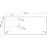 Misty Столешница Роял 120 VS03-120 (черный) Image #3