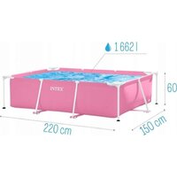 Intex Rectangular Frame 28266 (220x150x60) Image #9