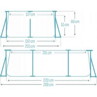 Intex Rectangular Frame 28266 (220x150x60) Image #11