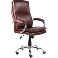 Brabix Premium Cuba EX-542 (экокожа/коричневый)