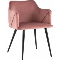 Stool Group Джоэл с подлокотниками vd-joel-b15 (велюр пыльно-розовый)