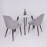 ЭлиГард Solo 102x67 (белый структурный/черный) Image #4