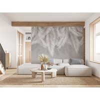 ФабрикаФресок Пальмовые листья Бетон 134270 (400x270) Image #3