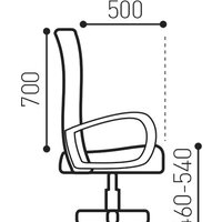 Brabix Flight EX-540 (кожзам, черный) Image #12