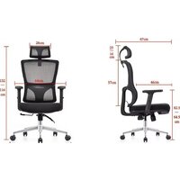 SitUp Victoria Chrome (сетка Black/ткань Black) Image #5