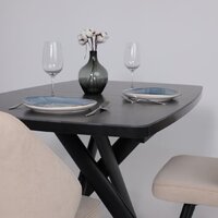 Мамадома Leonel-130 раздвижной 130-165х85 (stone black st cer/черный) Image #5