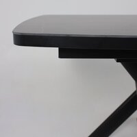 Мамадома Leonel-130 раздвижной 130-165х85 (stone black st cer/черный) Image #12