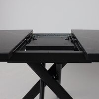 Мамадома Leonel-130 раздвижной 130-165х85 (stone black st cer/черный) Image #15