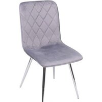 Седия Pablo (светло-серый велюр HLR-20/черный)