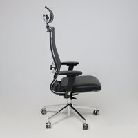 AksHome SynchroSit NL-SL3 (сетка/экокожа, черный) Image #5