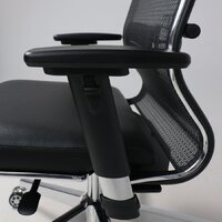 AksHome SynchroSit NL-SL3 (сетка/экокожа, черный) Image #10