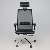 AksHome SynchroSit NL-SL3 (сетка/экокожа, черный) Image #2