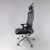 AksHome SynchroSit NL-SL3 (сетка/экокожа, черный) Image #8